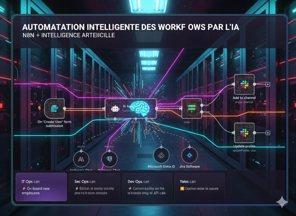 Automatisation workflows avec IA